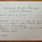 Invitatie la receptie a ambasadorului Republicii Cehe catre Mia Groza, 1952