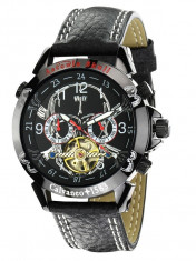 Ceas automatic Calvaneo 1583 Astonia Skull vintage original, garantie foto