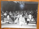 Conferinta generala UNESCO din Yugoslavia, 1980 , Mia Groza, fotografie de presa