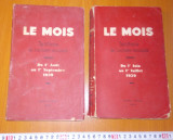 LOT 2 CARTI VECHI LE MOIS -1936, Dreptunghiular, Lemn