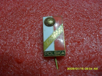 Insigna Espana &amp;#039;82 Polska foto