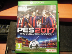 PES 2017, Pro Evolution soccer, XBOX one, original, alte sute de jocuri! foto