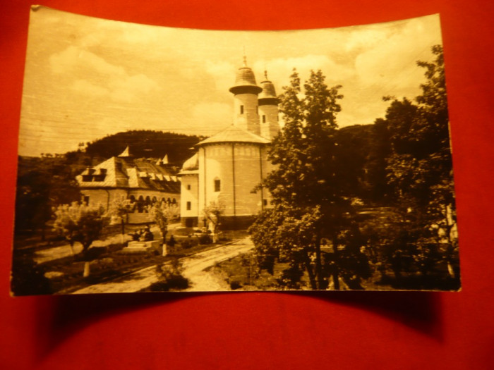 Fotografie a Manastirii Varatec judet Neamt , dim.=14x9 cm