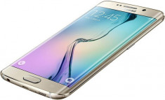 SAMSUNG GALAXY S6 EDGE 32G GOLD CA NOU GARANTIE 8 LUNI CUTIE, FACTURA FURNIZOR foto