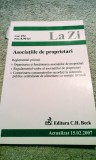 Asociațiile de proprietari, 195 pagini, 20 lei