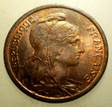 J.055 FRANTA 2 CENTIMES 1899 XF/AUNC, Europa, Bronz