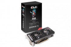 Placa video CLUB 3DAMD CGAX-R93858, R9 380, PCI-E, 4096MB GDDR5 256bit, 980MHz, 5900MHz, 2*DVI, 1*HDMI, 1*DP, FAN bulk foto