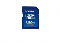 Secure Digital Card SDHC 32GB class4 ADATA foto