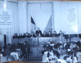 Intrunire romano - sovietica din anii 60 cu Mia Groza in prezidiu