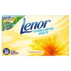 Fabric softener sheets - LENOR / BOUNCE - Servetele balsam rufe foto