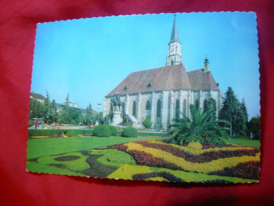 Ilustrata - Catedrala Sf.Mihail din Cluj-Napoca foto