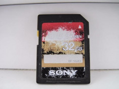 Card SD Sony 32G sf-32ux2 foto