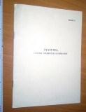 BROSURA COMUNISTA - STATUTUL UTC ,1970, Dreptunghiular, Lemn