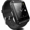 Smartwatch U-Watch Bluetooth U8 negru Resigilat