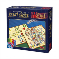 Jocuri Clasice 2 in 1 Ludo, Sus-Jos foto