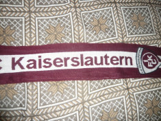 Fular al Suporterilor Echipei Fotbal FC Kaiserslautern --pe visiniu ,L= 136 cm foto