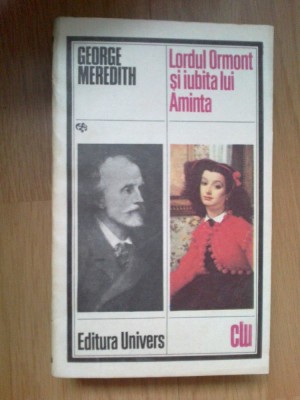 h1a Lordul Ormont si iubita lui Aminta - George Meredith foto