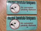 muzeul banatului timisoara sa cunoastem pasarile rapitoare set 12 diapozitive