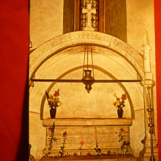 Ilustrata - Manastirea Putna , judet Suceava- Mormantul lui Stefan cel Mare