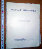 Cumpara ieftin CARTE VECHE - CARTE ROUMANIE PITTORESQUE N IORGA 1924, Dreptunghiular, Lemn