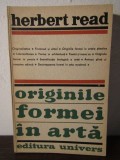 Herbert Read - Originile formei in arta