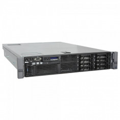 Server DELL PowerEdge R710, Rackabil 2U, 2 Procesoare Intel Six Core Xeon L5640 2.26 GHz, 24 GB DDR3 ECC Reg, 2 x 250 GB SSD NOU, DVDRW, Raid Contro foto