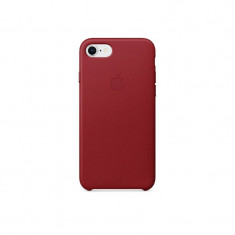 Husa Protectie Spate Apple iPhone 8 Leather Case (PRODUCT) RED foto