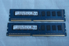 Kit memorii 4GB ddr3 la 1866mhz Hynix Dual channel (2x2gb) foto