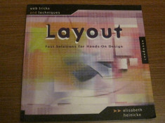 LAYOUT - Fast Solutions for Hands-On Design - web tricks - Rockport 2002 foto