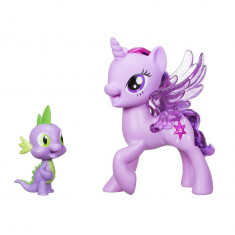Jucarie my little pony printesa Twilight si dragonul Spike foto