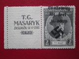 GERMANIA OCUPATIE SUDETENLAND SERIE MNH, Nestampilat