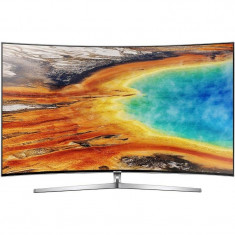 Televizor Samsung LED Smart TV Curbat UE55 MU9002 139cm Ultra HD 4K Silver foto