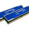 KIT Memorie RAM HyperX Blu 8GB DDR3 1600MHz CL10 2x KHX1600C10D3B1/8G