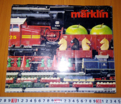 REVISTA TRENULET ELECTRIC MARKLIN 1982 foto