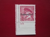 GERMANIA OCUPATIE SUDETENLAND SERIE=MNH, Nestampilat