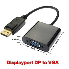 Adaptor DisplayPort la VGA OEM VA362G-BU foto