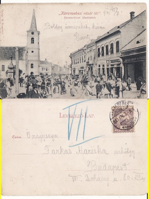 Caransebes - Piata-clasica