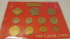 Set 10 Monede Rusia - 1980 - Jocurile Olimpice foto