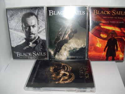 Black Sails 2014 Vele Negre 4 sezoane DVD foto