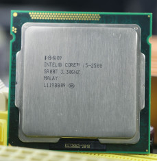 Intel Core i5 2500 3.3GHz -3.7GHz turbo Sandy Bridge foto