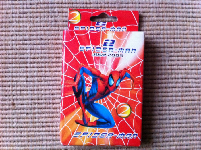 spiderman 2 carti de joc set 36 cartonase carti joc de colectia spider man 2005