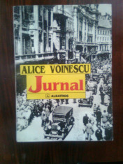 Alice Voinescu - Jurnal (Editura Albatros, 1997) foto