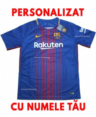 Tricou fotbal AUTENTIC, PERSONALIZAT, Barcelona, Real, PSG/ Messi, Ronaldo, Nike foto