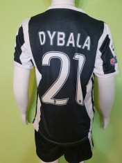 SET ECHIPAMENT DYBALA JUVENTUS 2017 COPII 4 -6 ANI foto