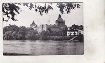bnk cp Arad - Pe malul Muresului - circulata foto