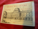Carnet cu 22 Ilustrate - Muzeul Louvru - Reproduceri de Arta - scoala Franceza, Necirculata, Printata