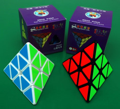 Profesional Pyraminx - ShengShou Aurora - Cub Rubik 3x3x3 foto