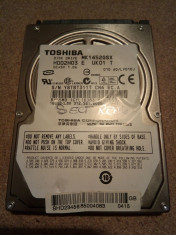 Hard-disk / HDD SATA TOSHIBA 160GB MK1652GSX Defect -Sectoare realocate foto