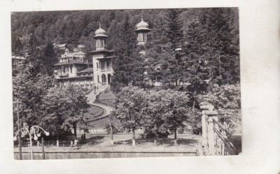 bnk cp Slanic Moldova - Vedere din parc - circulata foto