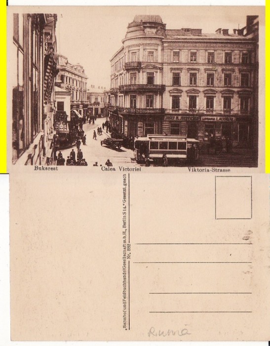 Tipuri- Bucuresti - Calea Victoriei-tramvai